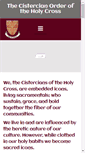 Mobile Screenshot of cistercianmonks.org